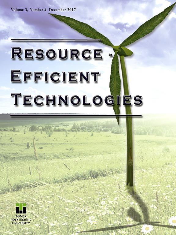 Go to journal home page - Resource-Efficient Technologies